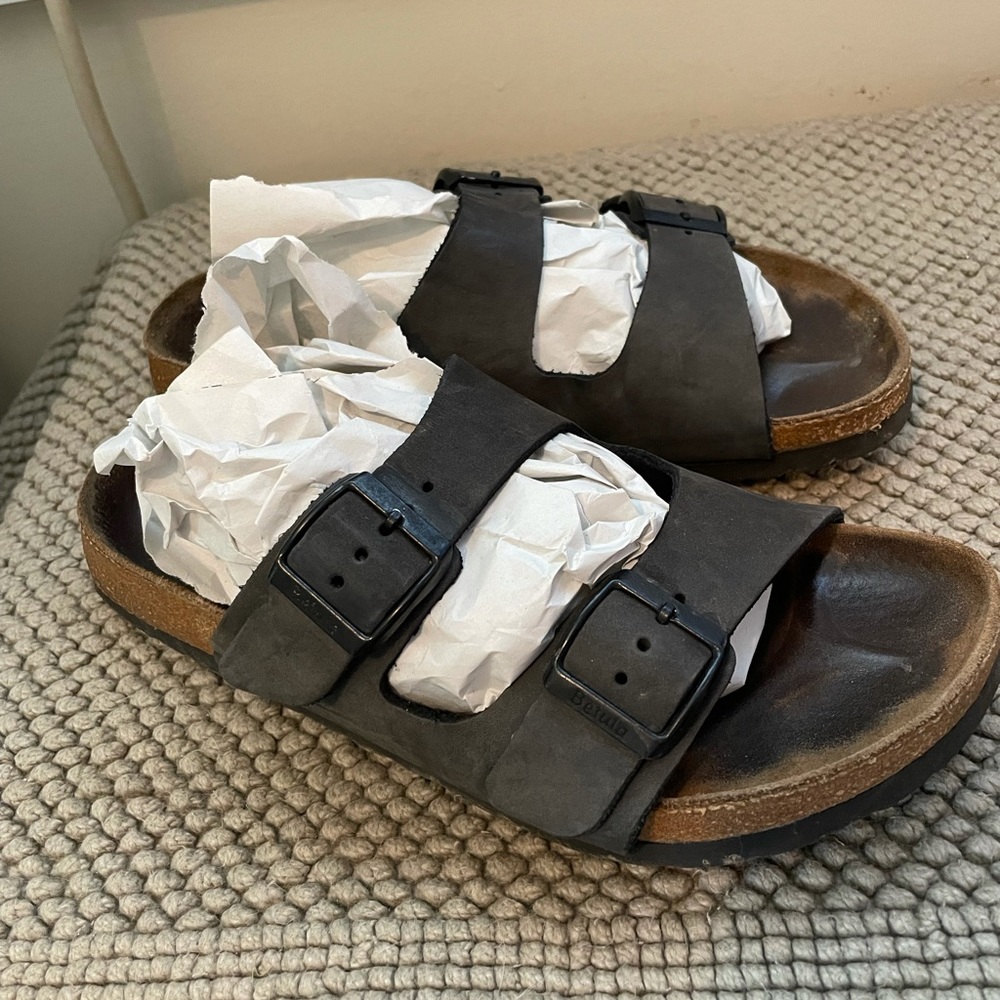 EUC Birkenstock Betula Two Strap Sandals 38/7.5-8